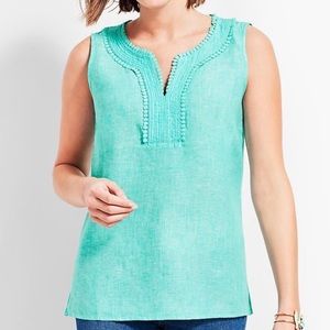 Linen Sleeveless Tunic